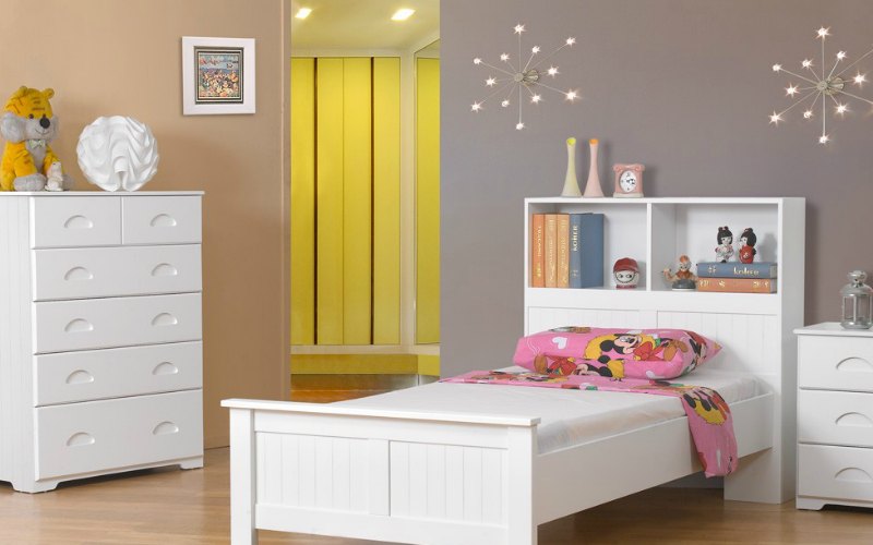 kids minimalist bedroom