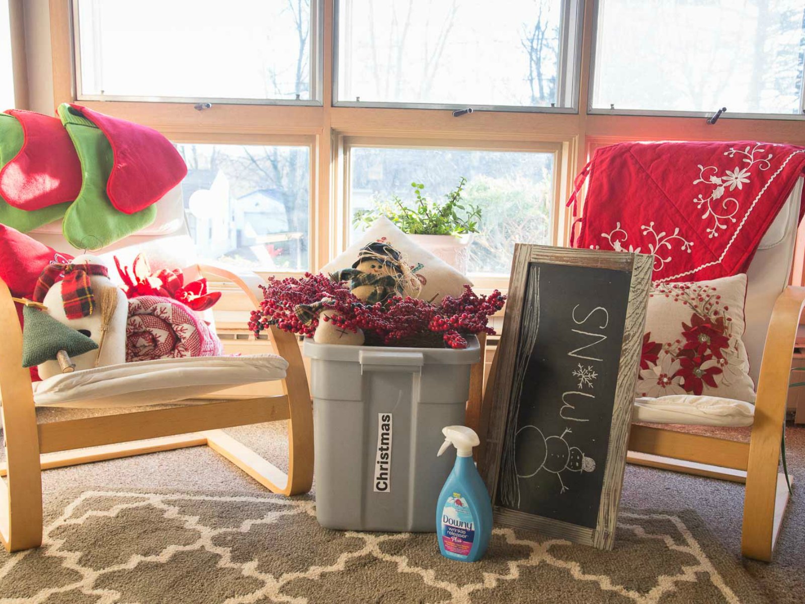 declutter your home after the holidays